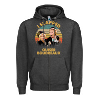 Charcoal Heather vintage steel magnolias i slapped ouiser boudreaux Zipper Hoodie - tuanDangUi