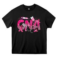 Black breast cancer cna certified nursing assistant Heavy Core Tee - JahusDesignShop