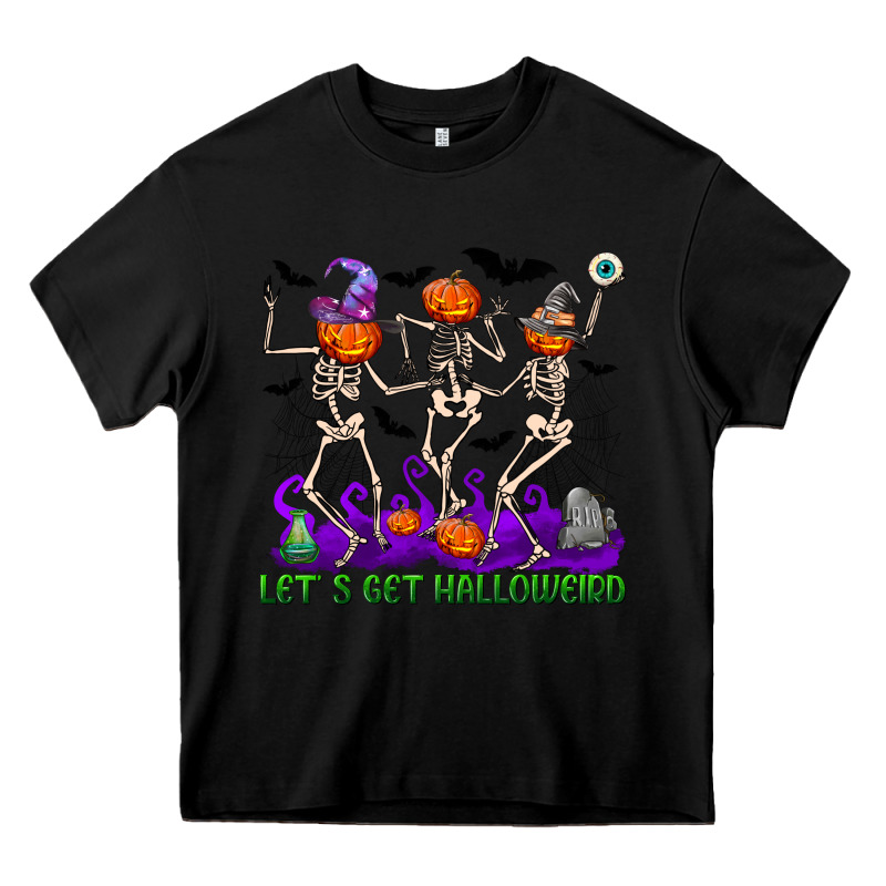 Let S Get Halloweird Heavy Core Tee by NancyCooperArtShop | Teevron