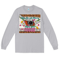 Moon Dust when life gets blurry adjust your focus Long Sleeve Tee - TumblerDesignByShophia