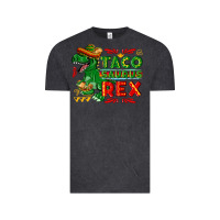 Vintage Black Tacosaurus Rex Vintage Tee - texasbilliewilder