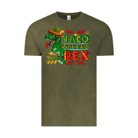 Vintage Olive Tacosaurus Rex Vintage Tee - texasbilliewilder
