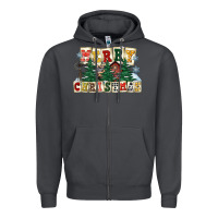 Smoke merry christmas Zipper Hoodie - FaDigitalArtStudio