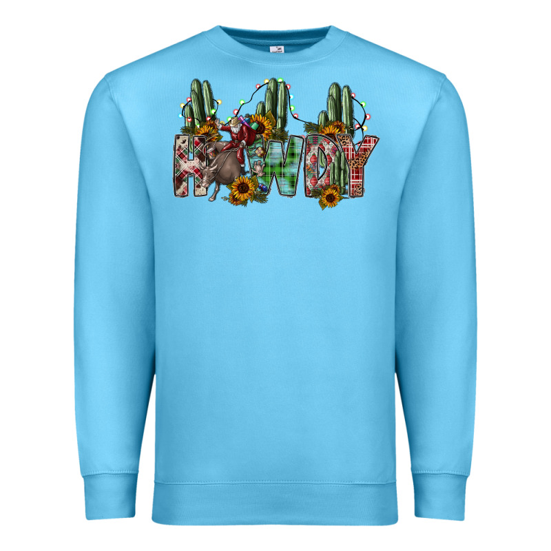 Howdy Premium Sweatshirt by SublimationCraftShop | Teevron