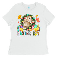White Easter Day Ladies Tee - BundleAndBundleShop