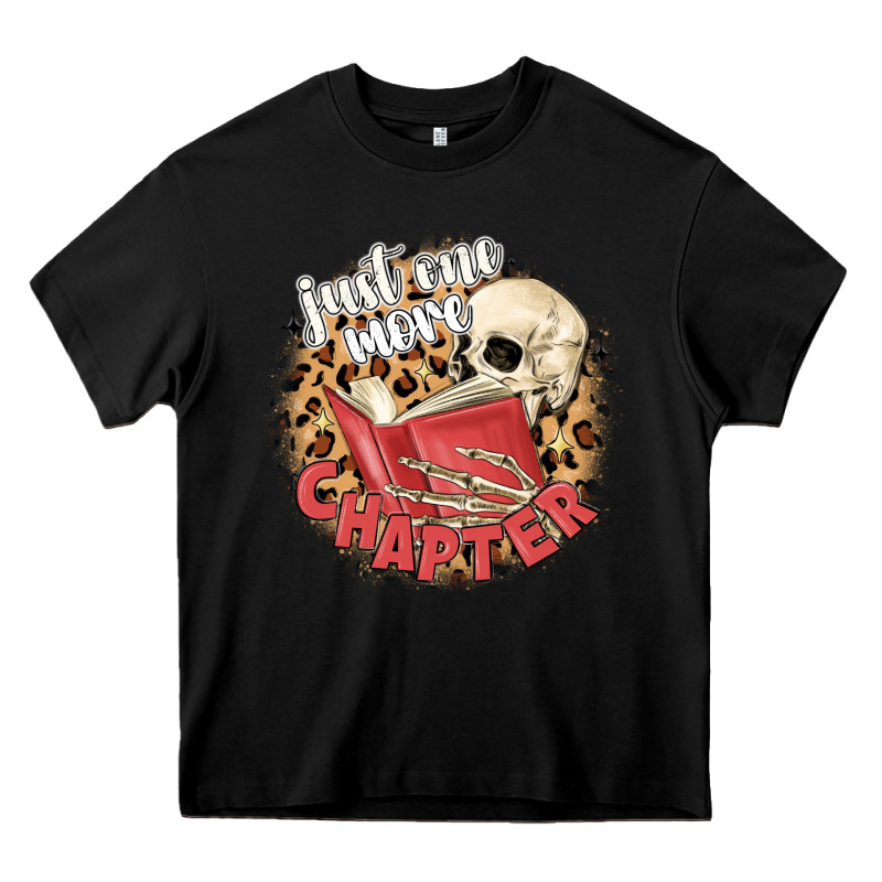 Just One More Chapter Heavy Core Tee by MaliasSmallBusiness | Teevron