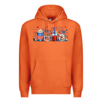 Carrot 4th of july coffe cups Premium Hoodie - RanaPortraitStore