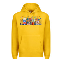 Lemon 4th of july coffe cups Premium Hoodie - RanaPortraitStore