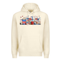 Sandshell 4th of july coffe cups Premium Hoodie - RanaPortraitStore