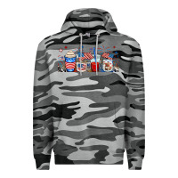 Slate Camo 4th of july coffe cups Premium Hoodie - RanaPortraitStore