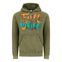 Vintage Olive Fall Vibes with Food Vintage Hoodie - texasbilliewilder