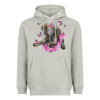 Moon Dust baby elephant with tutu Heavyweight Hoodie - LillyAllenDesigns
