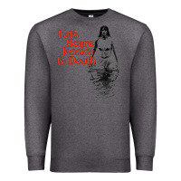 Charcoal Heather let's scare jessica to death Premium Sweatshirt - tuanDangUi