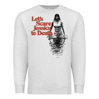 Oatmeal Heather let's scare jessica to death Premium Sweatshirt - tuanDangUi
