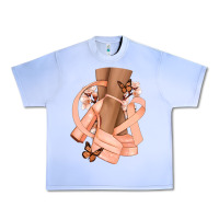 Grape Ice Cancer diva peach ribbon Urban Heavy Tee - NancyCooperArtShop