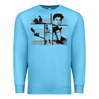 Ocean Blue the wild wild west colour Premium Sweatshirt - tuanDangUi