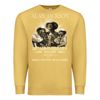 Antique Gold Alan Art Jackson Limited Design Gift For Fans Premium Sweatshirt - tuanDangUi