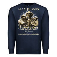Navy Alan Art Jackson Limited Design Gift For Fans Premium Sweatshirt - tuanDangUi