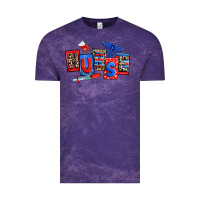 Cloud Purple usa nurse Vintage Tee - RanaPortraitStore