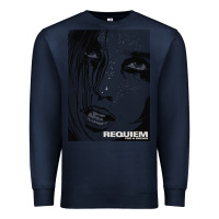 Navy requiem for a dream black transparent Premium Sweatshirt - tuanDangUi