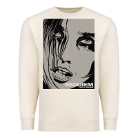 Sandshell requiem for a dream black transparent Premium Sweatshirt - tuanDangUi