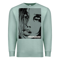 Seafoam requiem for a dream black transparent Premium Sweatshirt - tuanDangUi