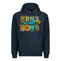 Navy Western Home Sweet Home Premium Hoodie - FaDigitalArtStudio