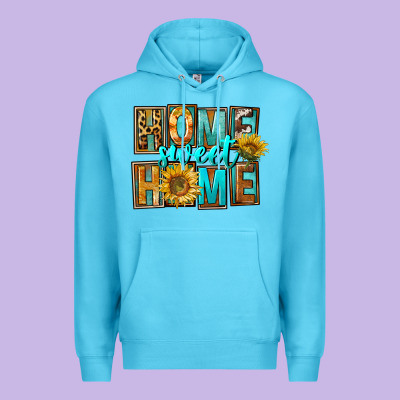 Western Home Sweet Home Premium Hoodie Designed By Fadigitalartstudio