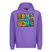 Purple Western Home Sweet Home Premium Hoodie - FaDigitalArtStudio
