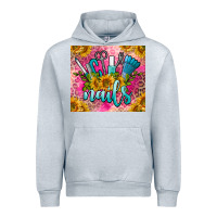 Heather Grey nails Urban Hoodie - BarkalooDesign