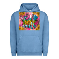 Pigment Pebble Blue nails Urban Hoodie - BarkalooDesign