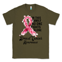 Army Green in this family fights alone breast cancer awareness Classic Tee - Bettercallsaul