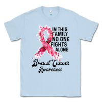 Dusty Blue in this family fights alone breast cancer awareness Classic Tee - Bettercallsaul