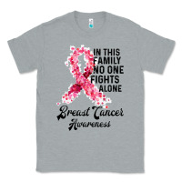 Heather Grey in this family fights alone breast cancer awareness Classic Tee - Bettercallsaul