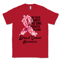 Red in this family fights alone breast cancer awareness Classic Tee - Bettercallsaul