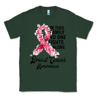 Sports Green in this family fights alone breast cancer awareness Classic Tee - Bettercallsaul