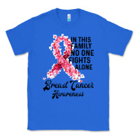 True Royal in this family fights alone breast cancer awareness Classic Tee - Bettercallsaul