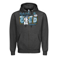 Charcoal Heather Baby It's Cold Outside Zipper Hoodie - FaDigitalArtStudio