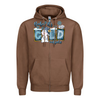 Chestnut Baby It's Cold Outside Zipper Hoodie - FaDigitalArtStudio