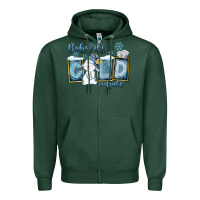 Sports Green Baby It's Cold Outside Zipper Hoodie - FaDigitalArtStudio