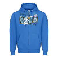 True Royal Baby It's Cold Outside Zipper Hoodie - FaDigitalArtStudio