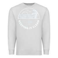 Dove Grey 4ocean 9 Premium Sweatshirt - tuanDangUi