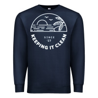 Navy 4ocean 9 Premium Sweatshirt - tuanDangUi