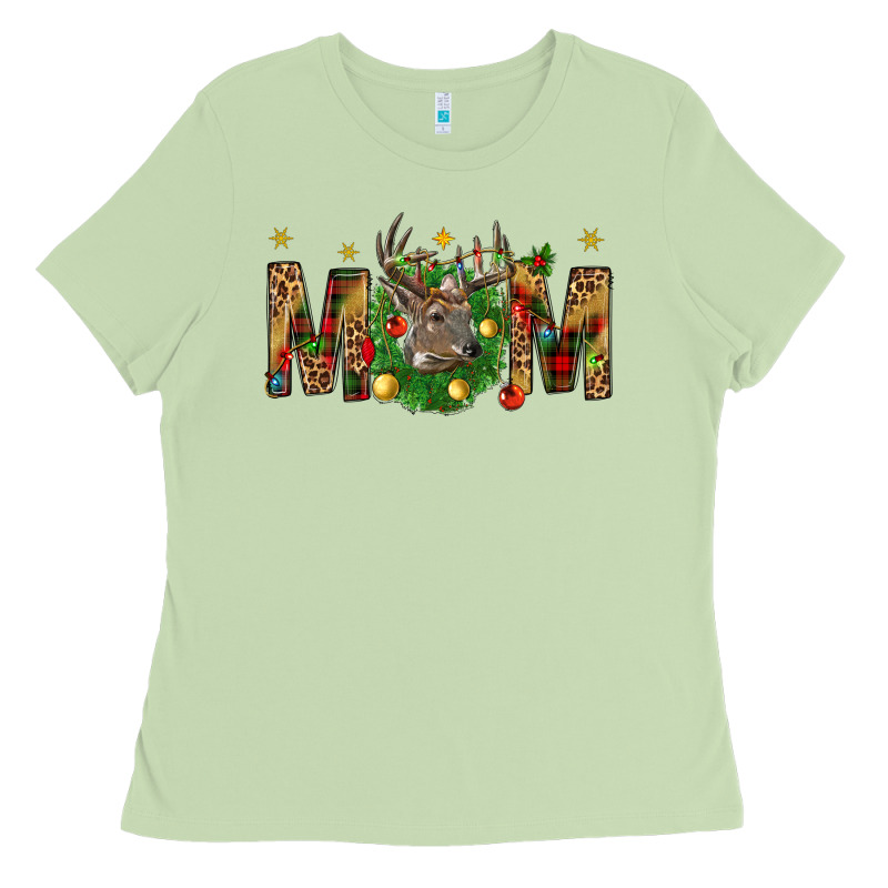 Western Mom With Reindeer Ladies Tee by BundleAndBundleShop | Teevron