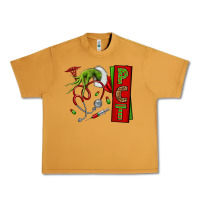 Peanut Butter Christmas Character Nurse Urban Heavy Tee - NancyCooperArtShop