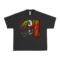 Pigment Black Christmas Character Nurse Urban Heavy Tee - NancyCooperArtShop