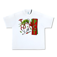 White Christmas Character Nurse Urban Heavy Tee - NancyCooperArtShop