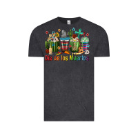 Vintage Black Mexican Dia De Los Muertos Coffee Cups Vintage Tee - texasbilliewilder