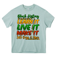Arona black history learn it live it make it 365 days a Heavy Core Tee - NancyCooperArtShop
