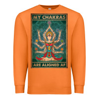 Carrot my chakras are aligned af vintage yoga meditation Premium Sweatshirt - tuanDangUi